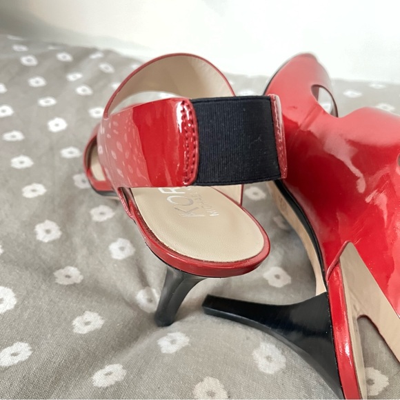 Michael Kors Candy Apple Red ladies heels size 9 - Picture 2 of 7